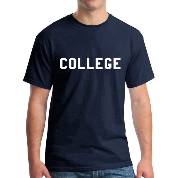 College T-Shirt 70s Comedy Tribute Men's Tee