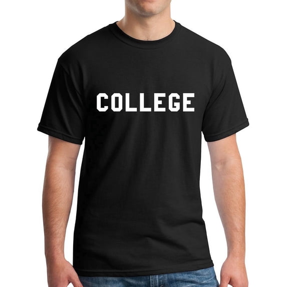 College T-Shirt 70s Comedy Tribute Men's Tee