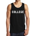 thumbnail image 1 of New York Fashion Police Muscle Crew Neck Solid Print Tank Tops Men's, 1 of 4