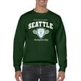 thumbnail image 1 of College Tennis School Seattle Sweatshirt Men -Image by Shutterstock, Male Medium, 1 of 4