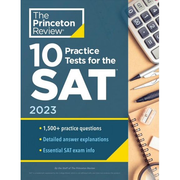 College Test Preparation: 10 Practice Tests for the SAT, 2023 : Extra Prep to Help Achieve an Excellent Score (Paperback)
