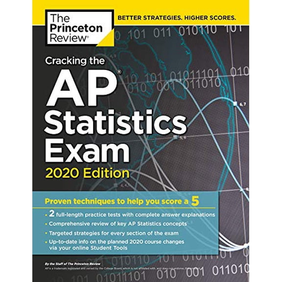 Pre-Owned College Test Preparation: Cracking the AP Statistics Exam, 2020 Edition : Practice Tests & Proven Techniques to Help You Score a 5 (Paperback)