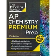 College Test Preparation Princeton Review AP Chemistry Premium Prep, 27th Edition 7 Practice Tests + Digital Practice Online + Content Review, Paperback