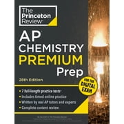 College Test Preparation Princeton Review AP Chemistry Premium Prep, 28th Edition 7 Practice Tests + Digital Practice Online + Content Review, Paperback