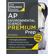 College Test Preparation Princeton Review AP Environmental Science Premium Prep, 21st Edition 5 Practice Tests + Digital Practice Online + Conte, Paperback