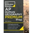 thumbnail image 1 of College Test Preparation Princeton Review AP Human Geography Premium Prep, 16th Edition: 6 Practice Tests + Digital Practice Online + Content Rev, (Paperback), 1 of 1
