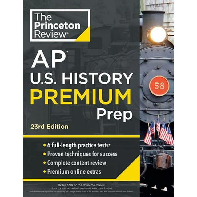 PreOwned Princeton Review AP U.S. History Premium Prep, 23rd Edition