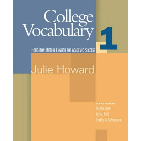 Pre-Owned College Vocabulary, 1 (Paperback) 0618230246 9780618230242