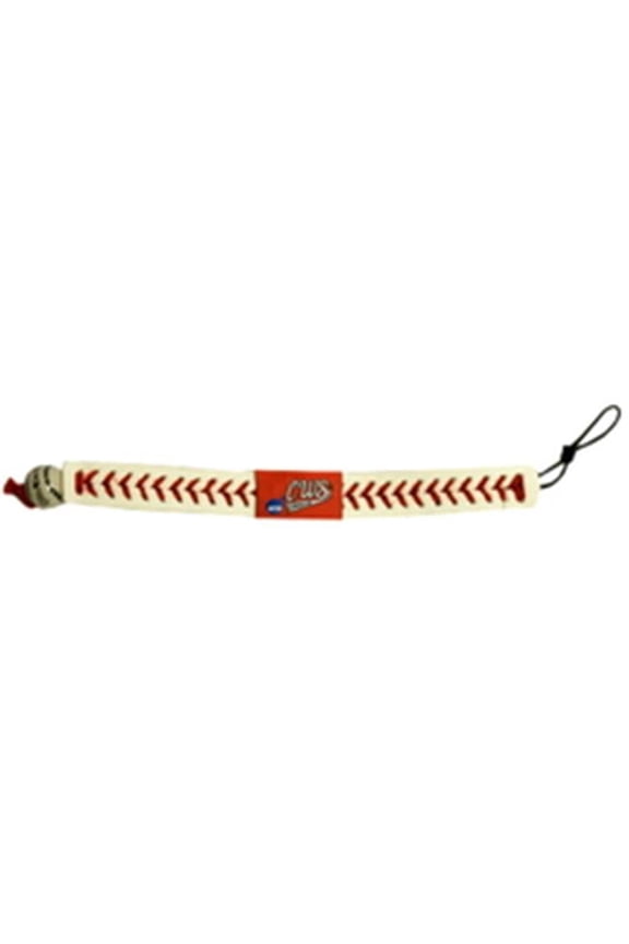 College World Series Bracelet Classic Baseball Logo White