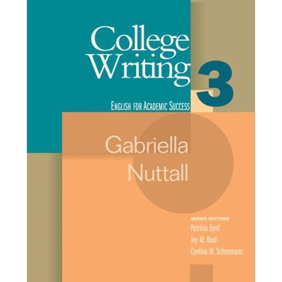 Pre-Owned College Writing 3: English for Academic Success (Paperback) 0618230300 9780618230303