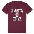thumbnail image 1 of College of Charleston Arch T-Shirt, Maroon & White - Large, 1 of 1