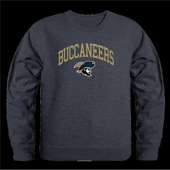 College of Charleston Southern Buccanneers Campus Crewneck Sweatshirt, Heather Charcoal - Large