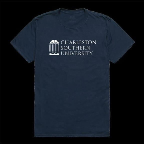 College of Charleston Southern Buccanneers Institutional T-Shirt, Navy - Small