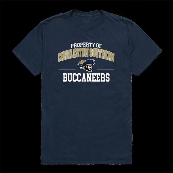 College of Charleston Southern Buccanneers Property College T-Shirt, Navy - Extra Large