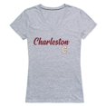 thumbnail image 1 of College of Charleston Womens Script T-Shirt, Heather Gray - Large, 1 of 1