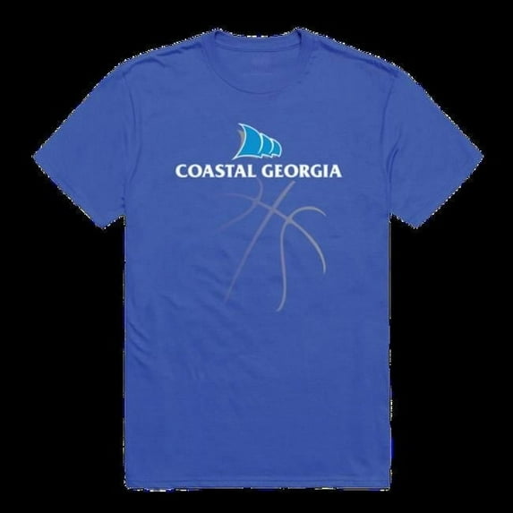 College of Coastal Georgia Mariners Basketball T-Shirt, Royal - Small