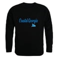 thumbnail image 1 of College of Coastal Georgia Mariners Script Crewneck Sweatshirt, Black - 2XL, 1 of 1