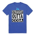 thumbnail image 1 of College of Coastal Georgia Mariners Straight Outta Tee T-Shirt - Royal, Medium, 1 of 2