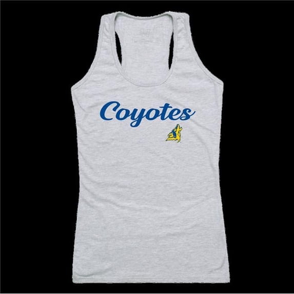 College of Southern Nevada Coyotes Script Tank Top, Heather Grey - Medium