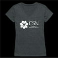 thumbnail image 1 of College of Southern Nevada Coyotes Women Institutional T-Shirt, Heather Charcoal - Medium, 1 of 1