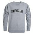 thumbnail image 1 of College of Staten Island Dolphins Game Day Crewneck Sweatshirt, Heather Grey - Small, 1 of 1