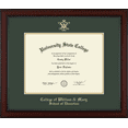 thumbnail image 1 of College of William and Mary School of Education Diploma Frame, Document Size 13" x 10", 1 of 5