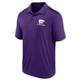 thumbnail image 1 of Collegiate KANSAS ST Mens Primry ColorShort Sleeve Cotton Button Polo Stacked, 1 of 1