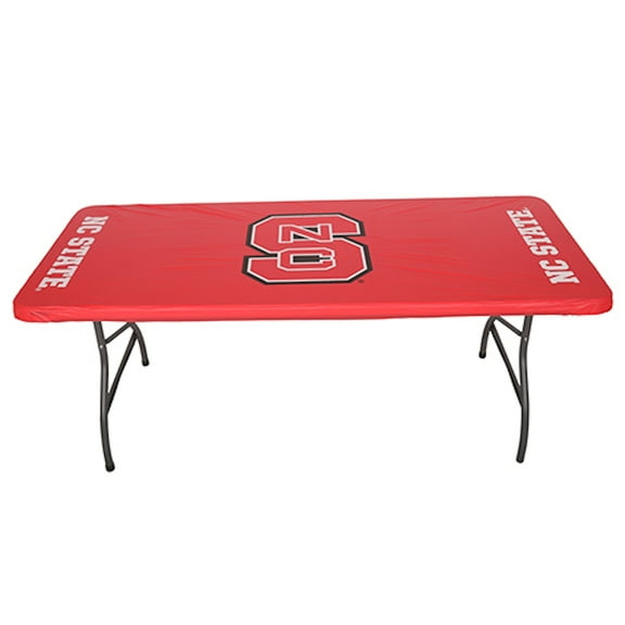 Collegiate Kwik-Covers Rectangle Plastic Table Cover (University of North Carolina) 96" x 30"