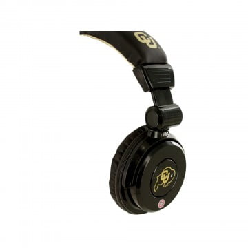 Collegiate Licensed Colorado Buffaloes DJ Headphones-Package Quantity,3