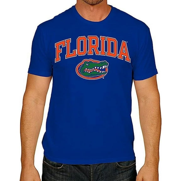 Collegiate Premium Cotton Short-Sleeve T-Shirt - Adult Sizes (as1, alpha, x_large, regular, regular, Florida Logo)