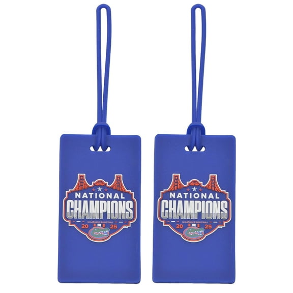 Collegiate Pulse Florida Gators 2025 NCAA Champions Luggage Tags, 2-Pack