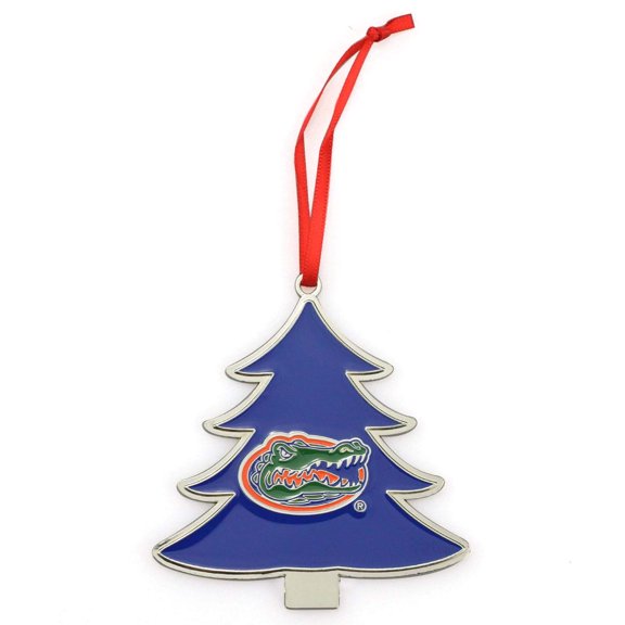 Collegiate Pulse Florida Gators Tree-Shaped Metal Christmas Ornament