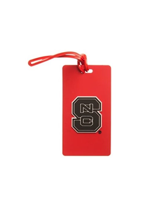 North Carolina State Wolfpack (NCSU) Pack of 2 PVC Luggage Tags