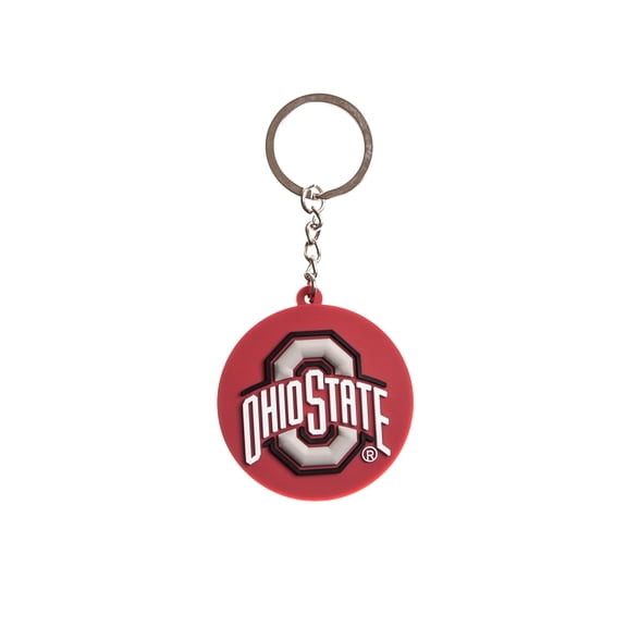 Collegiate Pulse Pack of 2 OHIO STATE BUCKEYES PVC KEYCHAINS