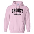 thumbnail image 1 of Collegiate Spooky Season Hoodie Sweatshirt Unisex Large Pink, 1 of 5
