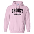 thumbnail image 1 of Collegiate Spooky Season Hoodie Sweatshirt Unisex Small Pink, 1 of 5