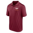 thumbnail image 1 of Collegiate VIRG TECH Mens Primry ColorShort Sleeve Cotton Button Polo Stacked, 1 of 1