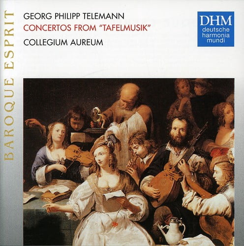 Collegium Aureum - Telemann: Concerti in F Major a Major E Flat Major - Music & Performance - CD