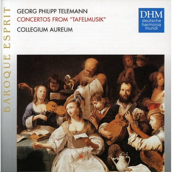 Collegium Aureum - Telemann: Concerti in F Major a Major E Flat Major - Music & Performance - CD