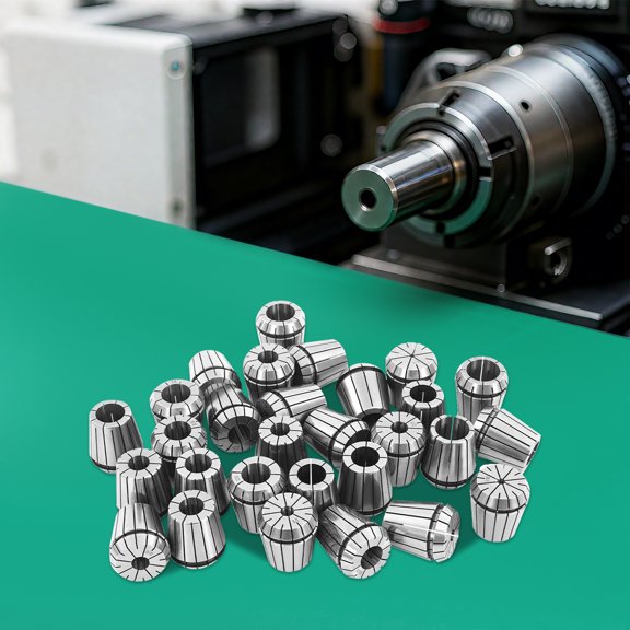 Collet Set, ER40 Spring Collet Set, 29PCS ER40 Collets (1/8 Inch-1 Inch) for CNC Machine Use