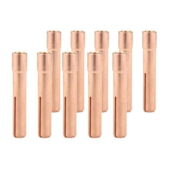 Collet for TIG Welding Torches 9/20/25 with Standard and Gas Lens Set-Up - 1/8" (3.2mm) - Model: 13N24 - (10 PACK)