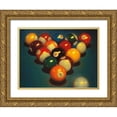 thumbnail image 1 of Colletta, TR 14x12 Gold Ornate Wood Framed with Double Matting Museum Art Print Titled - Eight Ball II, 1 of 4