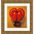 thumbnail image 1 of Colletta, TR 15x16 Gold Ornate Wood Framed with Double Matting Museum Art Print Titled - For Love or Money, 1 of 4