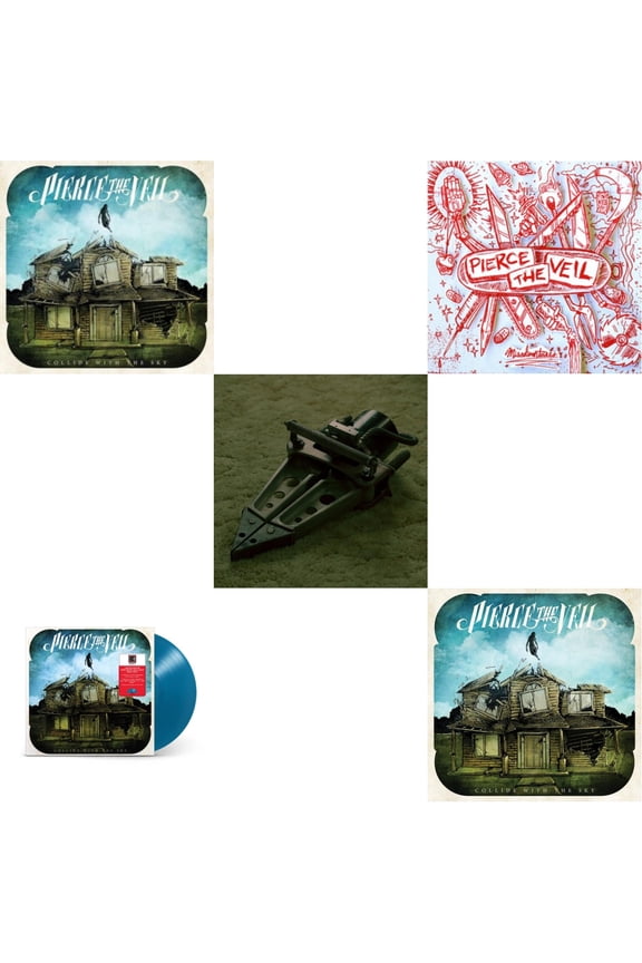 Misadventures & Collide With The Sky & Jaws Of Life & Collide With The Sky (Aqua Color LP Vinyl) & Collide With The Sky (Sea Blue LP Vinyl)