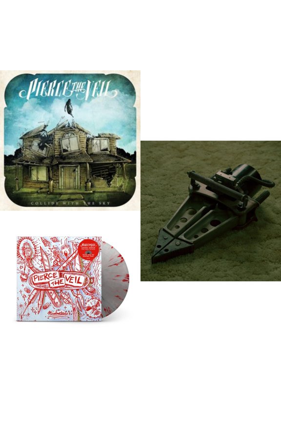 Collide With The Sky & Jaws Of Life & Misadventures (Silver With Red Splatter LP Vinyl)