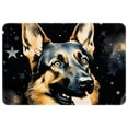 thumbnail image 1 of Collie Machine Washable Non-Slip Polyester Indoor Floor Rug and Chair Mats, 1 of 6
