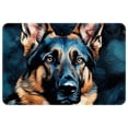 thumbnail image 1 of Collie Non-Slip Polyester Chair Mat - Machine Washable Door Mats and Rugs, 1 of 6