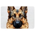 thumbnail image 1 of Collie Non-Slip Polyester Office Mat Chair Rug - Machine Washable Office Rug, 1 of 6