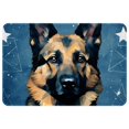 thumbnail image 1 of Collie Polyester Non-Slip Indoor Carpet Kitchen Mat - Machine Washable Door Rug Chair Mat, 1 of 6