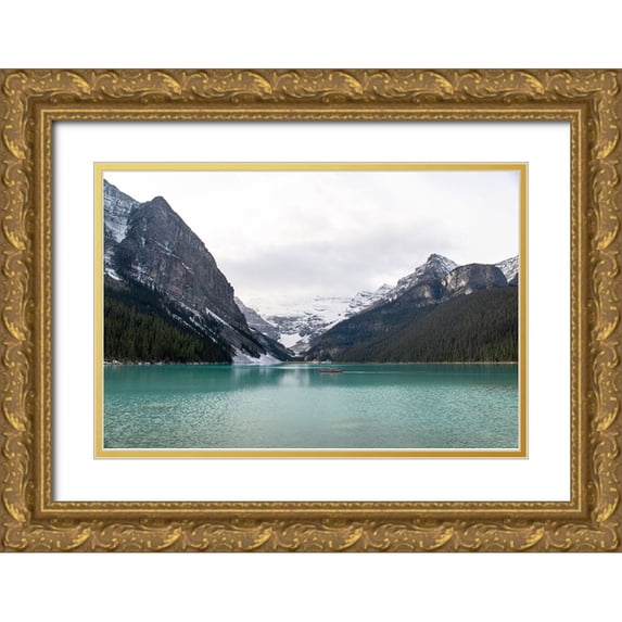 Colligan, Lynann 18x13 Gold Ornate Wood Framed with Double Matting Museum Art Print Titled - Rocky Mountain 5